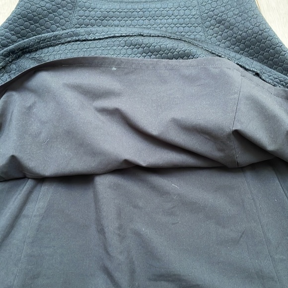 Club Monaco Cutout Mini Dress Taura Scallop Edge Sleeveless Cocktail Black 0 - Picture 12 of 12